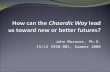 The Chaordic Way - Moravec