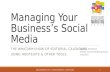 Managing Your Business’s Social Media