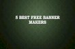 5 Best Free Banner Makers