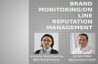 Brand Monitoring/Online Reputation Management