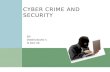 Cyber crime and security 1