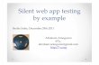 Silent web app testing by example - BerlinSides 2011