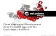 Cloud application development with OutSystems