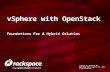 vSphere With OpenStack