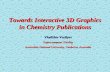 Towards Interactive 3D Graphics in Chemistry Publications