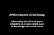 AWS re:Invent 2013 Recap