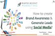 WEBINAR: How to create Brand Awareness & Generate Leads using Social Media?