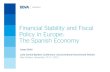 Financial Stability and Fiscal Policy in Europe: The Spanish Economy