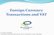 Foreign Currency Transactions & VAT