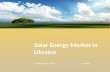 Merar.com - Investment Opportunity for Solar Energy Market in Ukraine