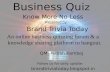 Business Quiz @ IISER Mohali
