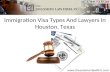 Immigration Visa Types And Lawyers In Houston, Texas
