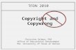 TFDN 2010 Copyright and copywrong