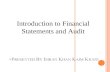 Introduction To Financial Statements And Audit