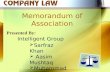 Memorandum Of Association under Companies Ordinance 1984