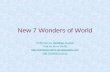 New 7 Wonders Of World