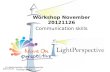 Workshop 20121126 thodupuzha communication skills