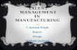 Talent management in manufactuting industries