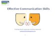 Presentation [Full]  Effective Communication Skills