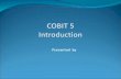 Cobit5 introduction