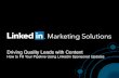 Driving Quality Leads with Content - UK