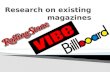 Research on Existing Magazines