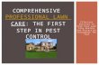 Comprehensive professional lawn care the first step in pest control