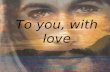 From Jesus With Love 1
