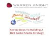 Warren Knight  -  7 Steps B2B Social Media Strategy
