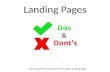 How to use landing pages to get more leads