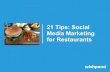 Social Media Marketing for Restaurants: 21 tips