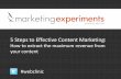 5 Steps to Effective Content Marketing
