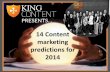14 content marketing predictions for 2014