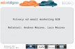 Privacy ed email marketing B2B