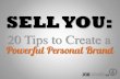 Sell You: 20 Tips to Create a Powerful Personal Brand - Joe Girard