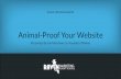 Animal-Proof Your Website