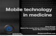 Mobile computing in medicine