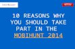Ten reasons why you should take part in Mobi Hunt 2014 - Txtbrowser
