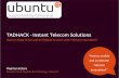 TADHack Ubuntu / Canonical Juju Deep Dive