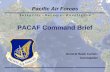 Pacaf 2013 command brief