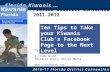 Ten Tips for your Kiwanis Club's Facebook Page