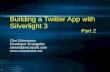 Building a Twitter App with Silverlight 3 - Part 2
