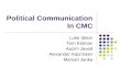 Group Political Communication In CMC