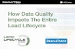 How Data Quality Impacts The Entire Lead LifeCycle