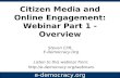 Citizen Media Webinar - By Steven Clift