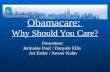 ObamaCare: Why Should You Care?