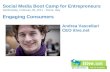 Engaging Consumers - Social Media Boot Camp for Entrepreneurs