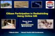 Hawaii Pacific GIS Conference 2012: GIS for Citizen Engagement - Citizen Participation in Redistricting using Online GIS