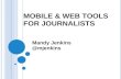 Mobile & Web Tools for Journalists