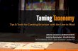 Taming taxonomy—a practical intro (v3)